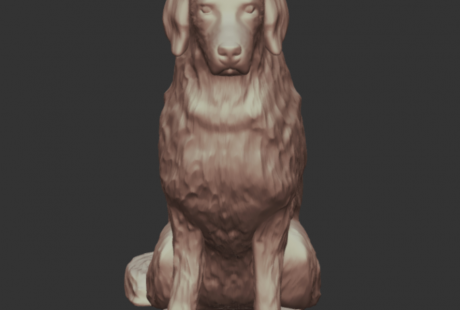 3Dプリント向け犬のモデル 参考画像2